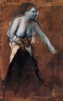 Degas, Edgar - Standing Female Figure with Bared Torso